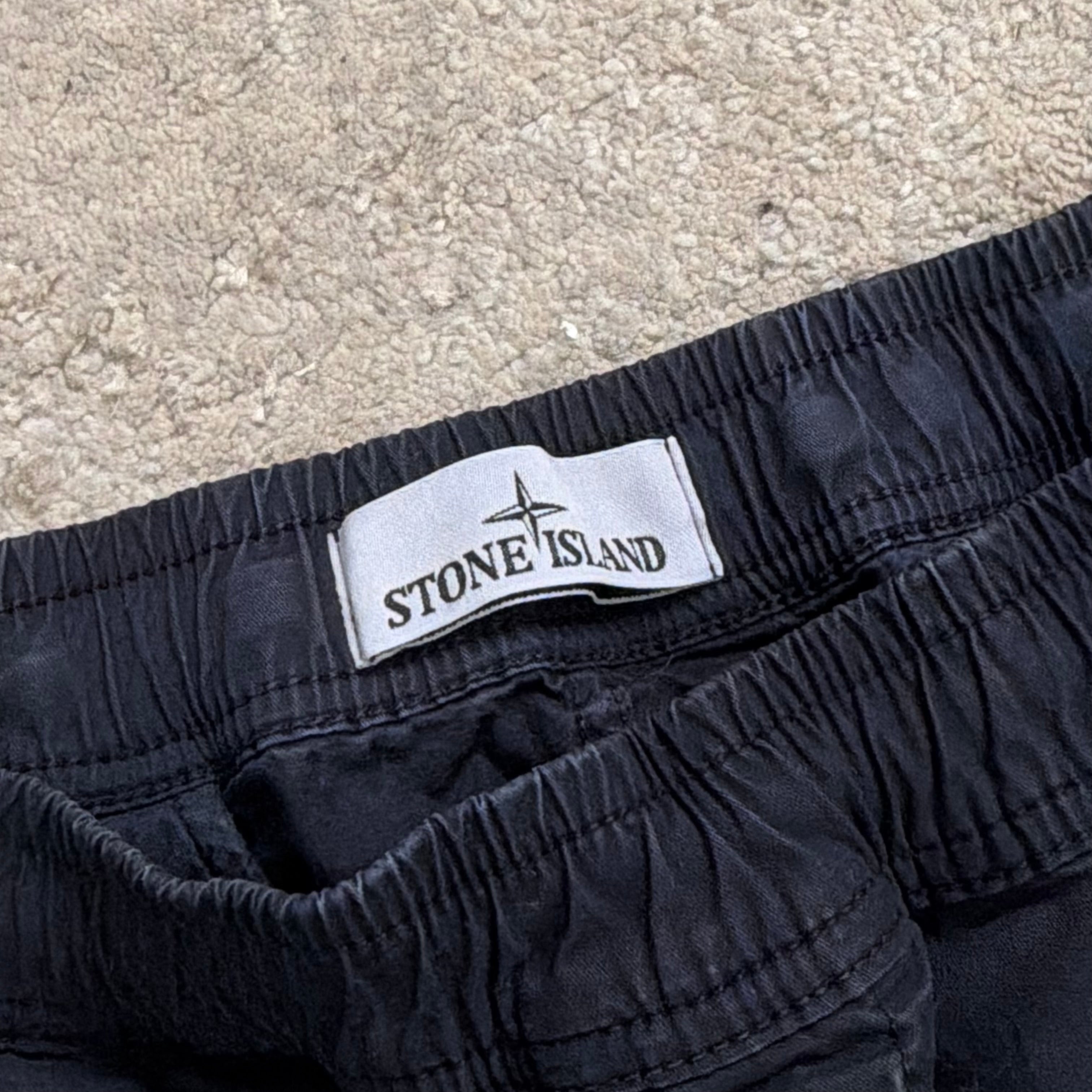 Stone Island Navy Cargo Pants - 32W