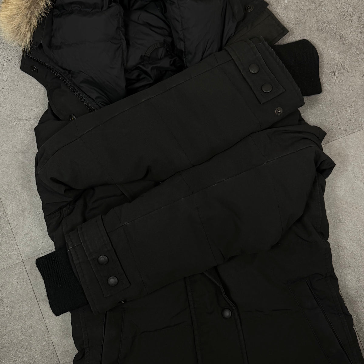 Canada Goose Black Shelbourne Parka Women’s - XS Fusion (6UK 18’’)