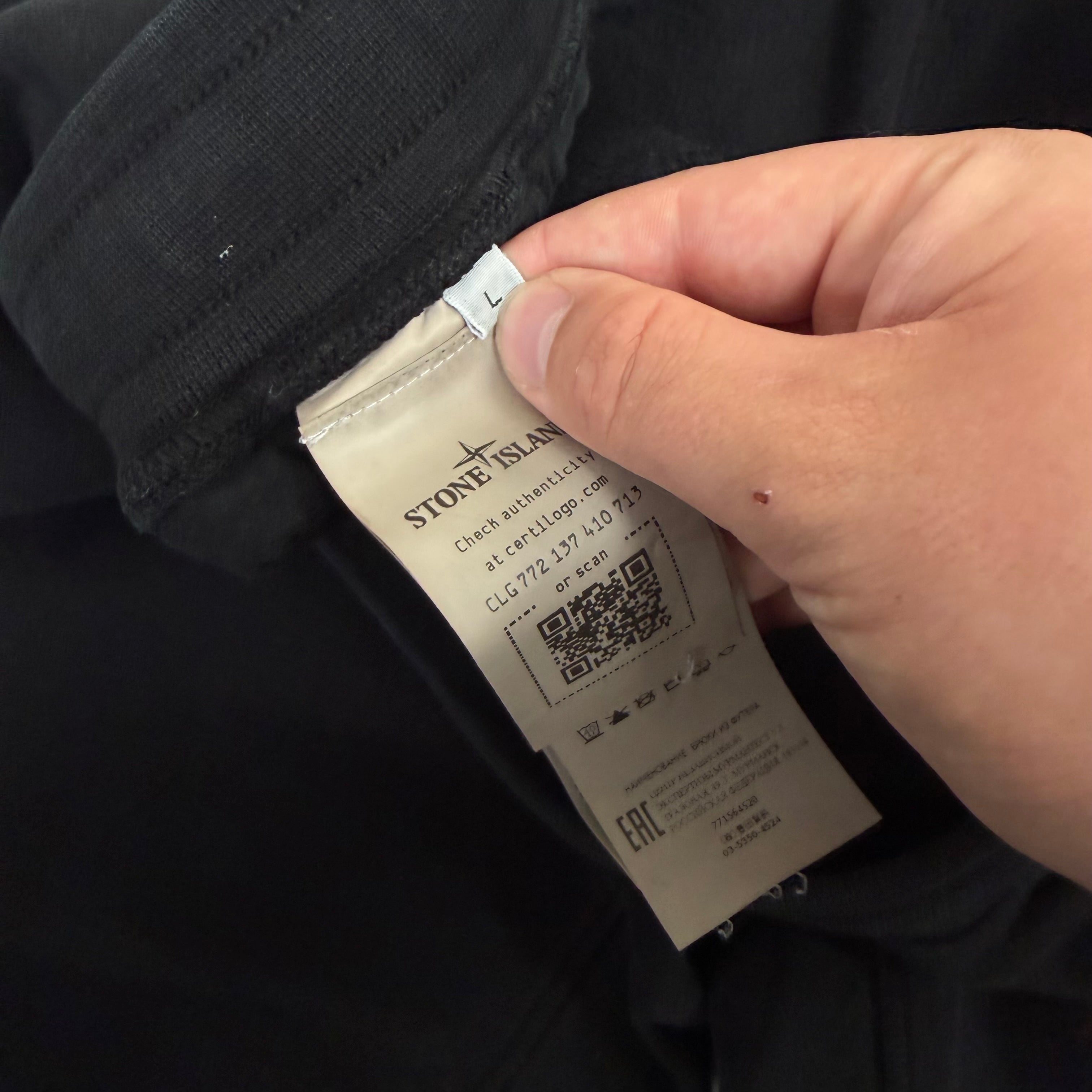 Stone Island Black Tracksuit - Large 22’’