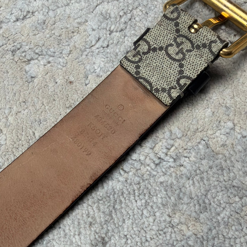 Gucci GG Supreme Snake Belt - 30W