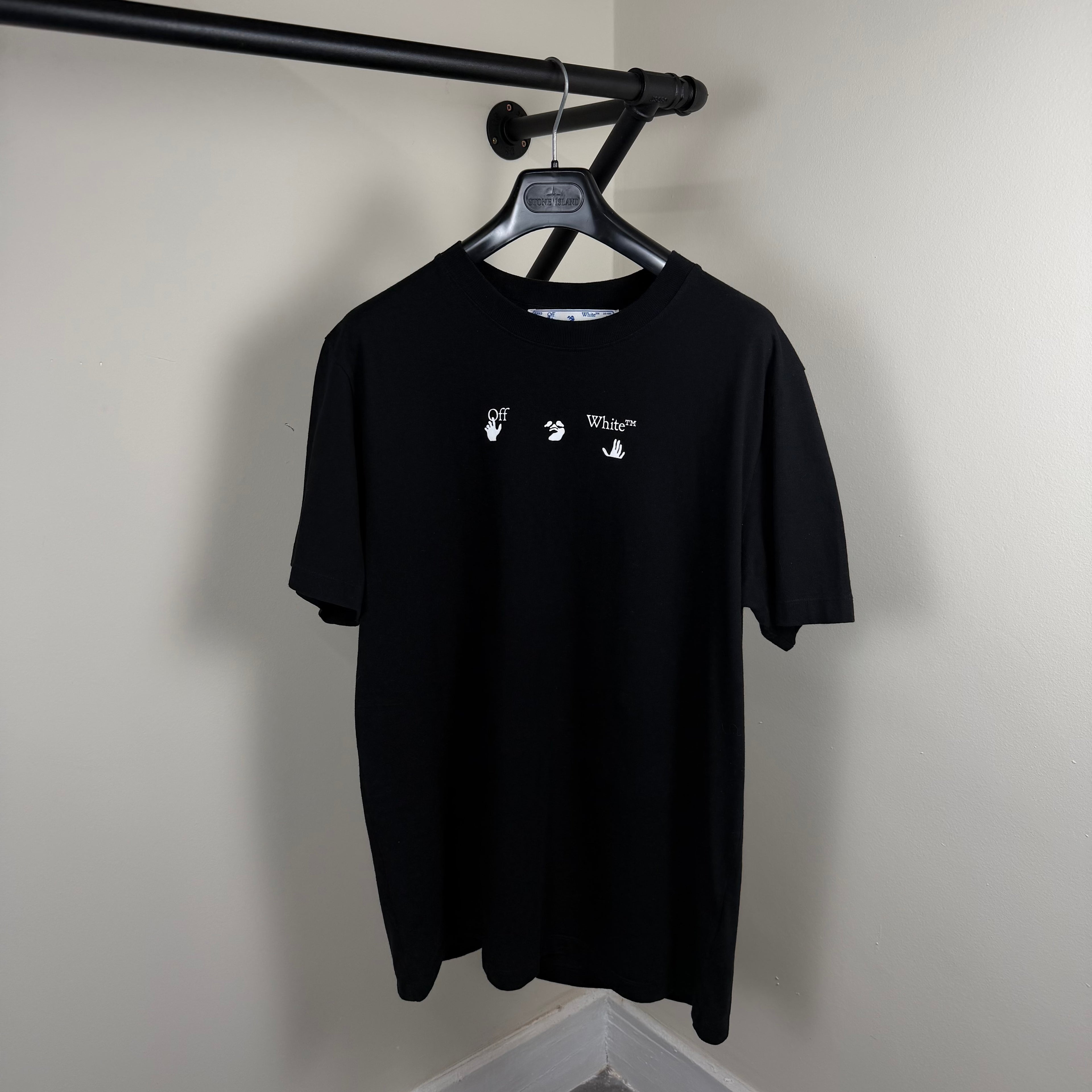 Off White Bubble Arrow T-Shirt - Large 22’’