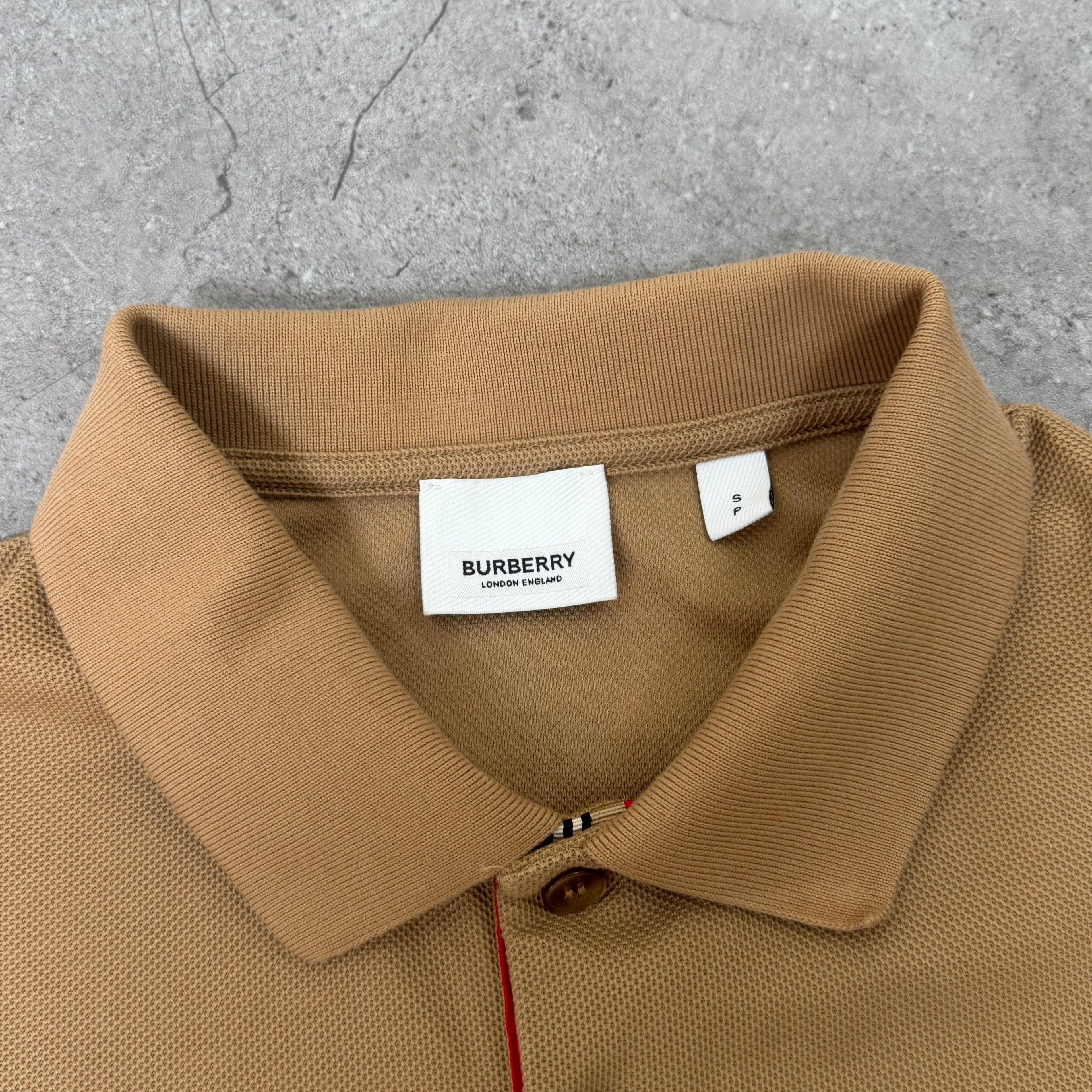 Burberry Short Sleeve Polo Shirt - Small 19’’