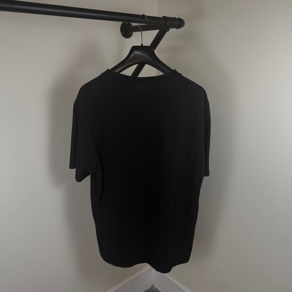 Burberry Spellout Black T-Shirt - Large 22’’
