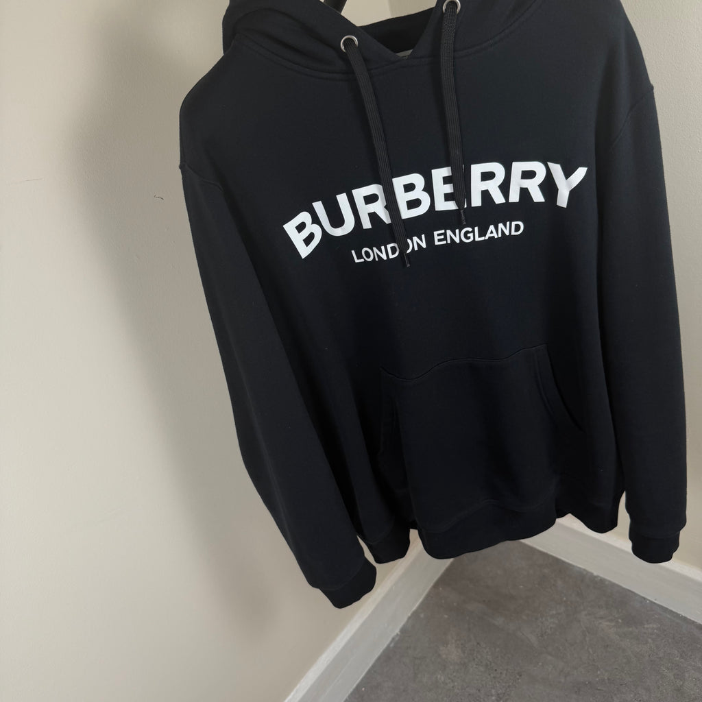 Burberry Black Pullover Hoodie - XL 25.5’’