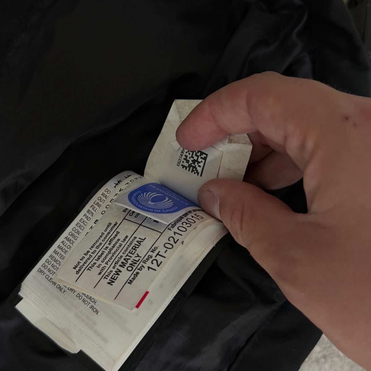 Canada Goose Black Label Emory Parka - Large 23.5’’