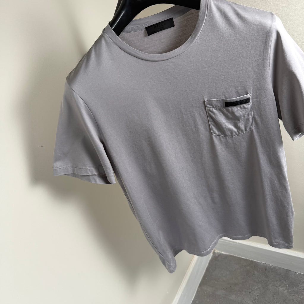 Prada Black Label Grey T-Shirt - Small 19’’
