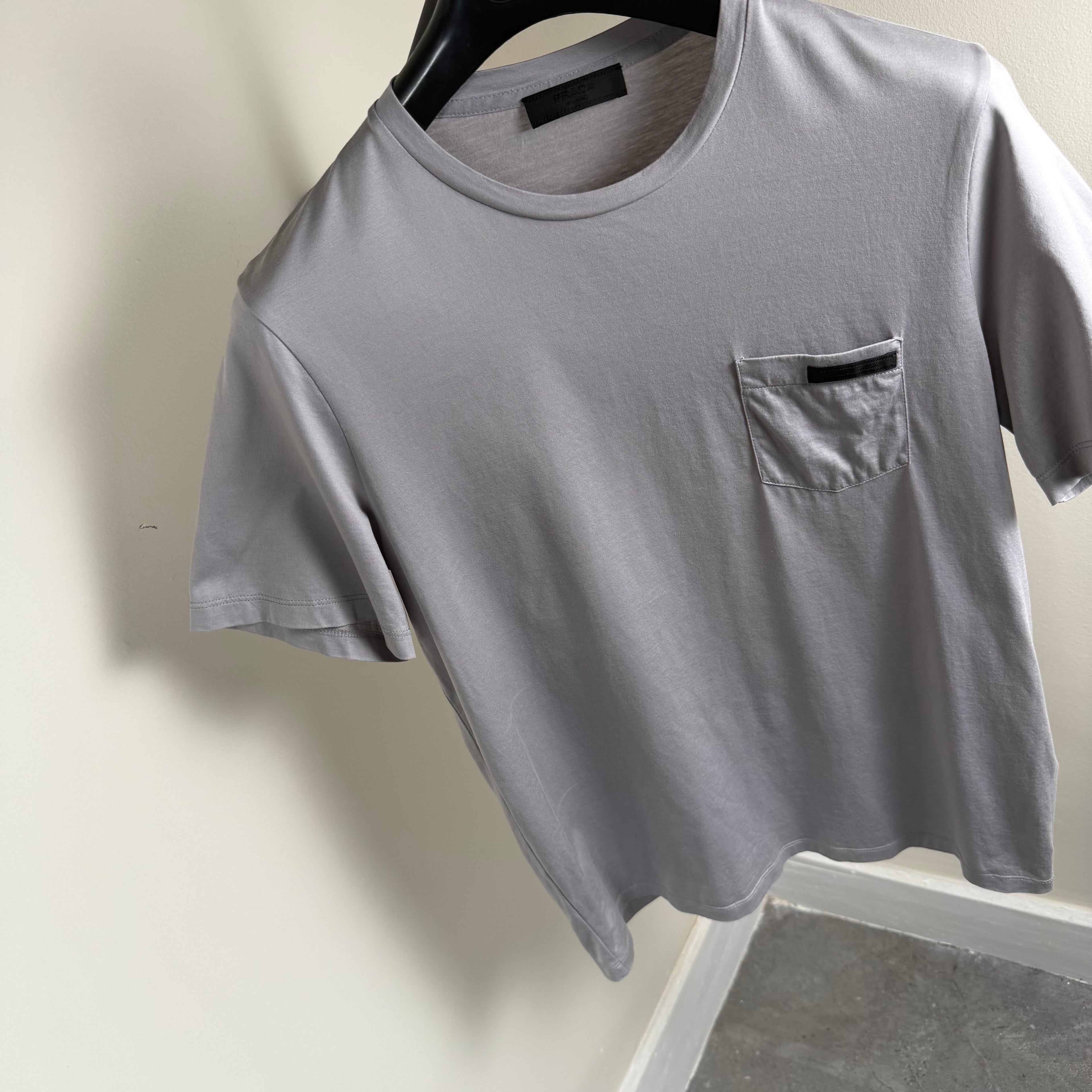 Prada Black Label Grey T-Shirt - Small 19’’
