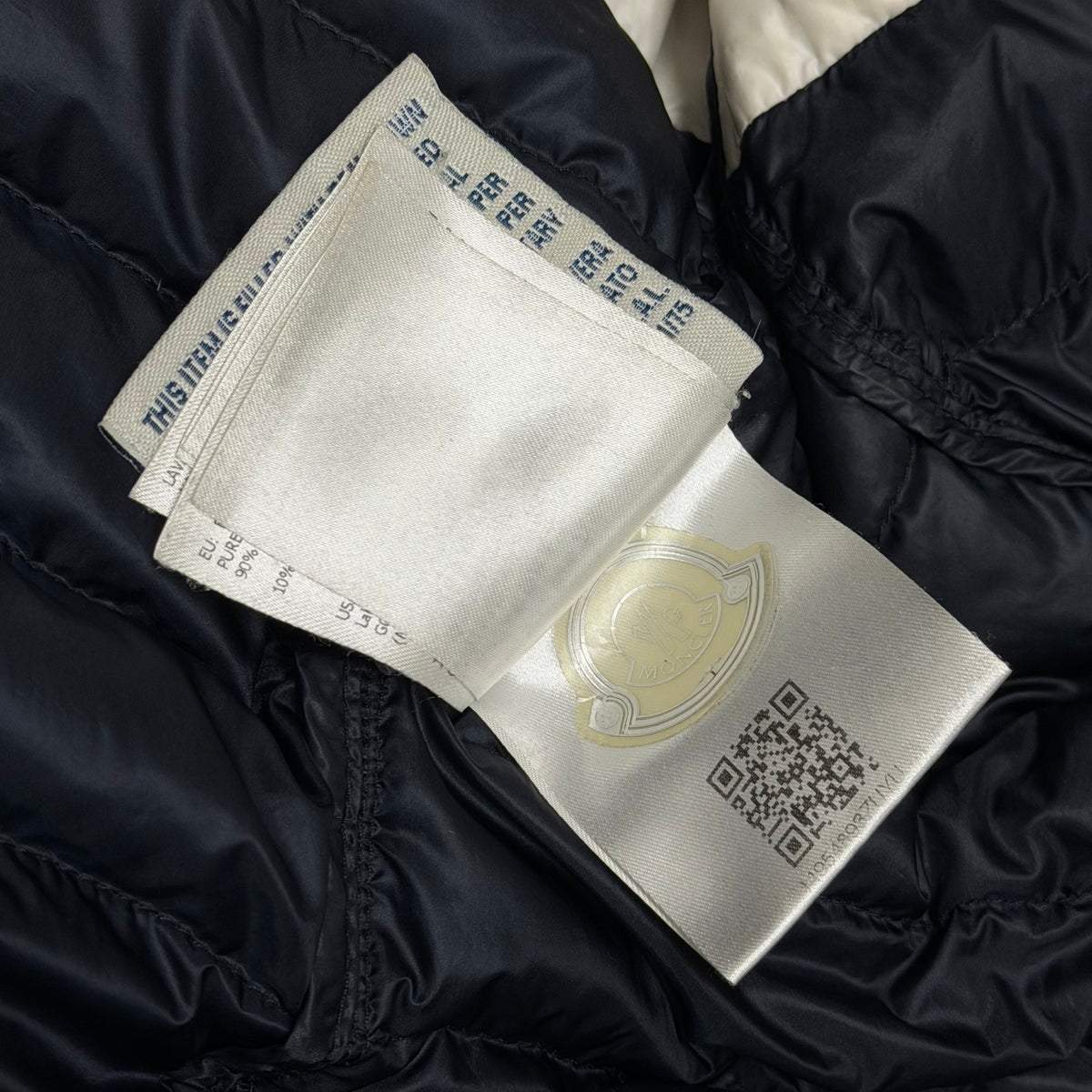 Moncler Foret Giubbotto Navy Jacket - Fits M 21.5’’ (Size 4)