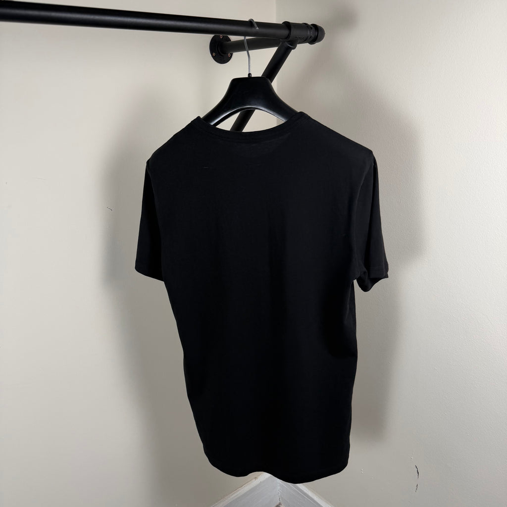 Moncler Black Graphic T-Shirt - Small 19’’