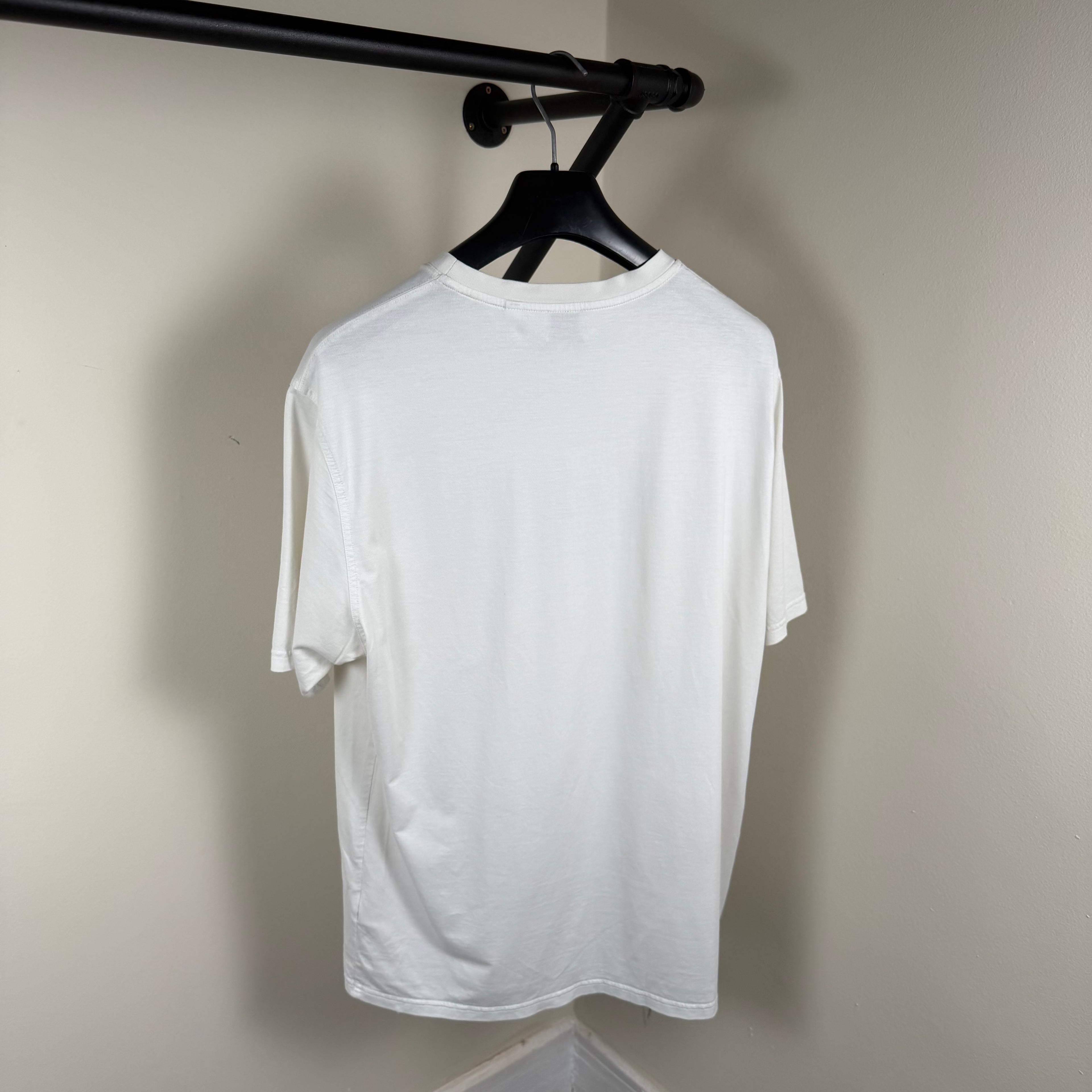 Burberry White Print T-Shirt - XL/L 23’’
