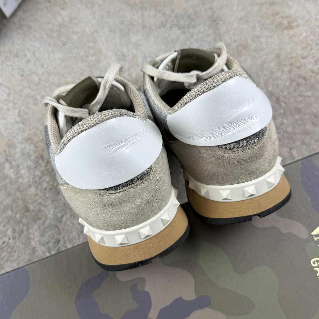 Valentino Garavani White Camo Trainer’s - 8.5/9UK