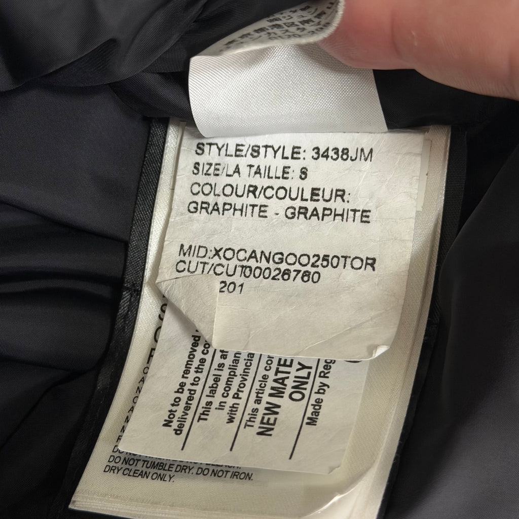 Canada Goose Grey Chateau Parka - Small 21’’