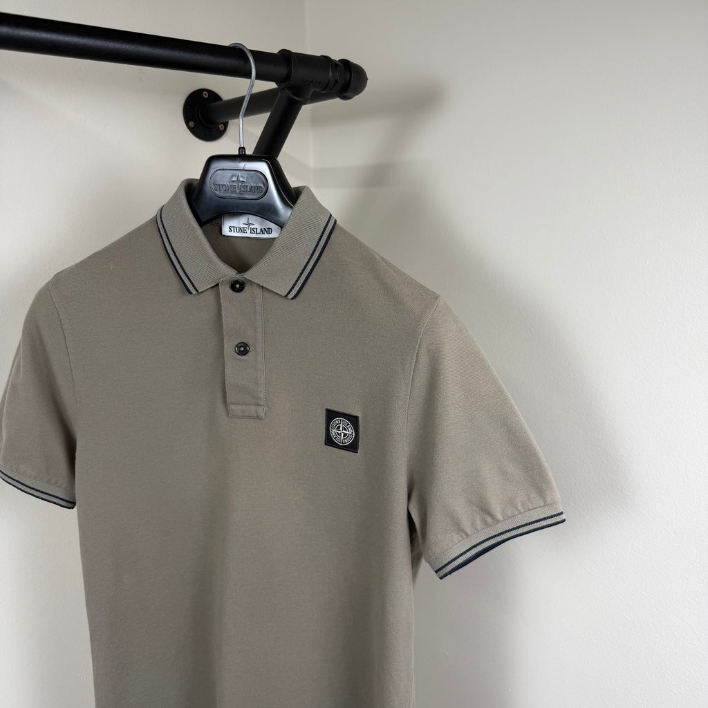 Stone Island Compass Polo Shirt - Small 17.5’’