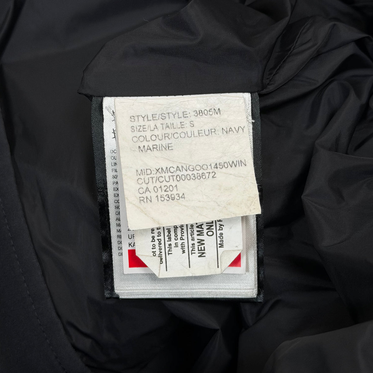 Canada Goose Carson Parka Navy - Small 20.5’’