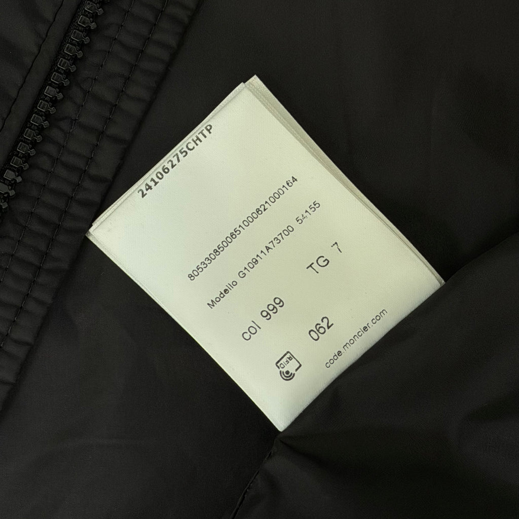 Moncler Grimpeurs Giubbotto Black - Size 7 (XXL/XXXL 27’’)