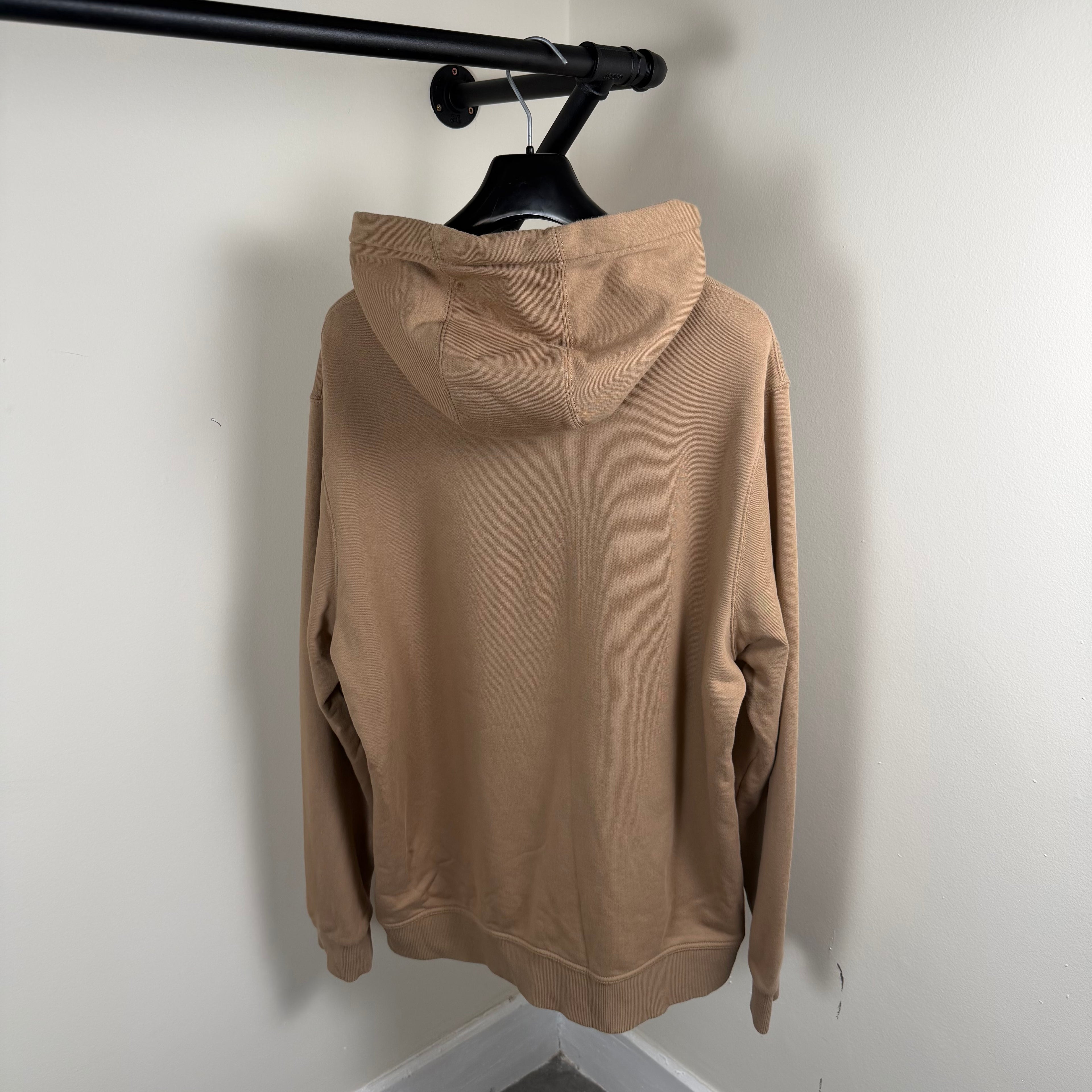 Burberry Biege Spellout Hoodie - XXL 26.5’’