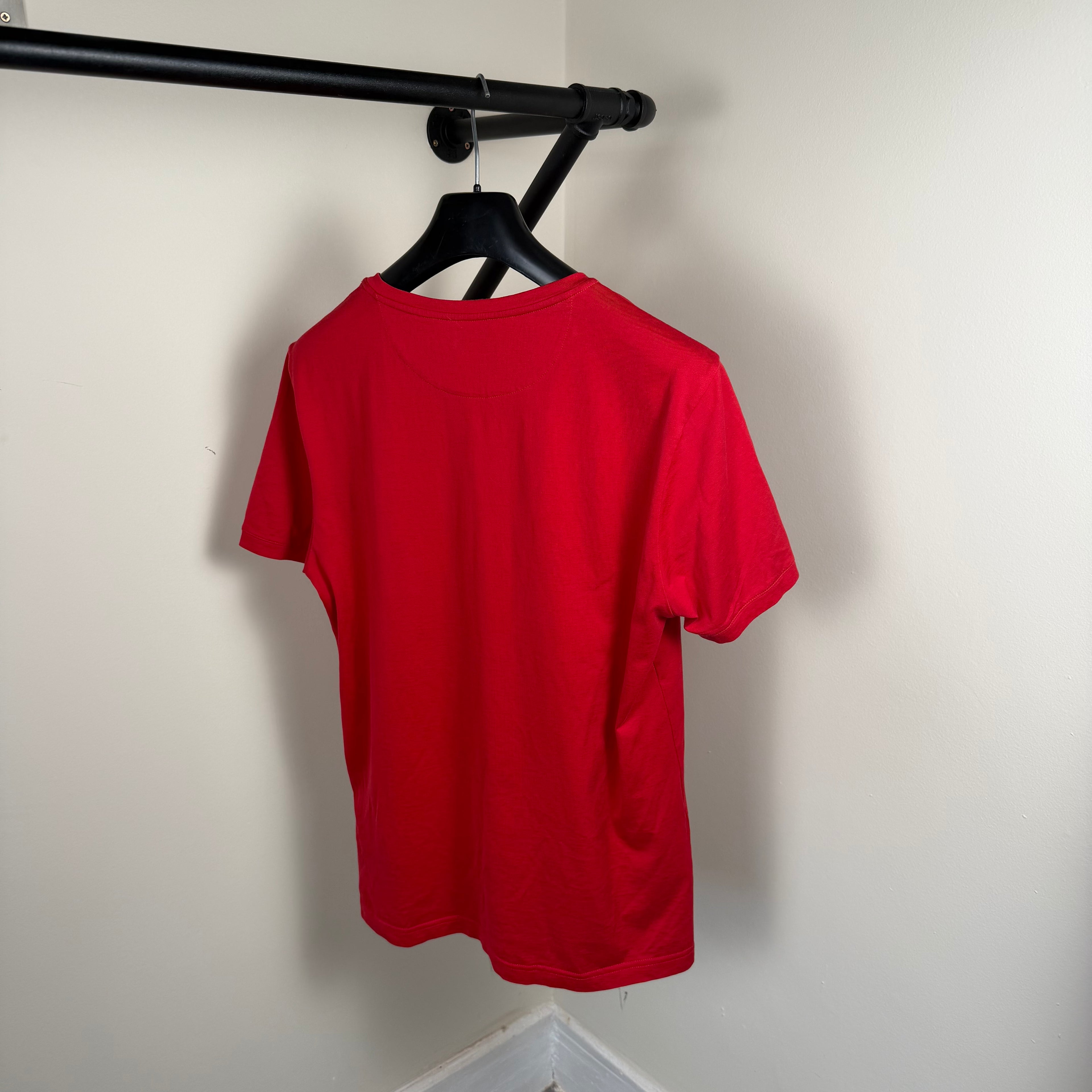 Fendi Bug Eye Red T-Shirt - Medium 19’’