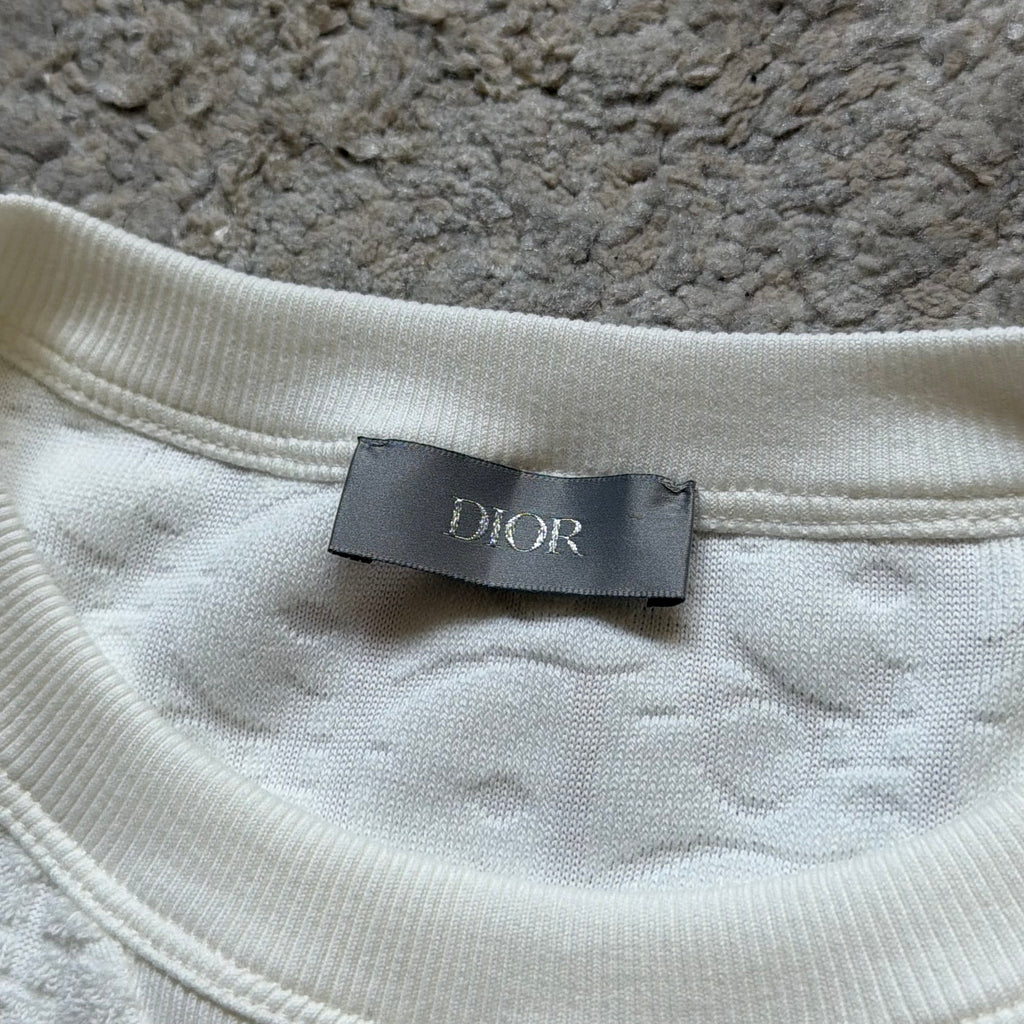 Dior White Towel T-Shirt - Medium 21’’