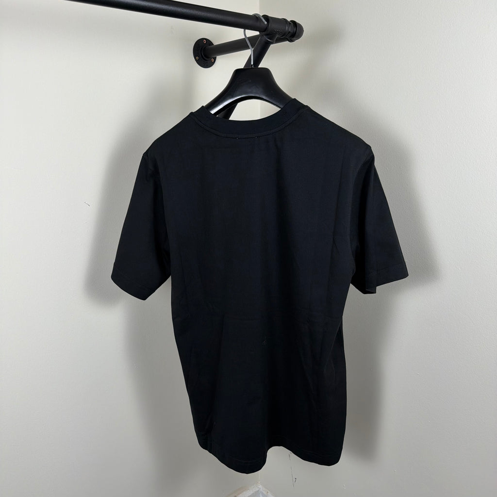 Burberry Black Spellout T-Shirt - Medium 21.5’’