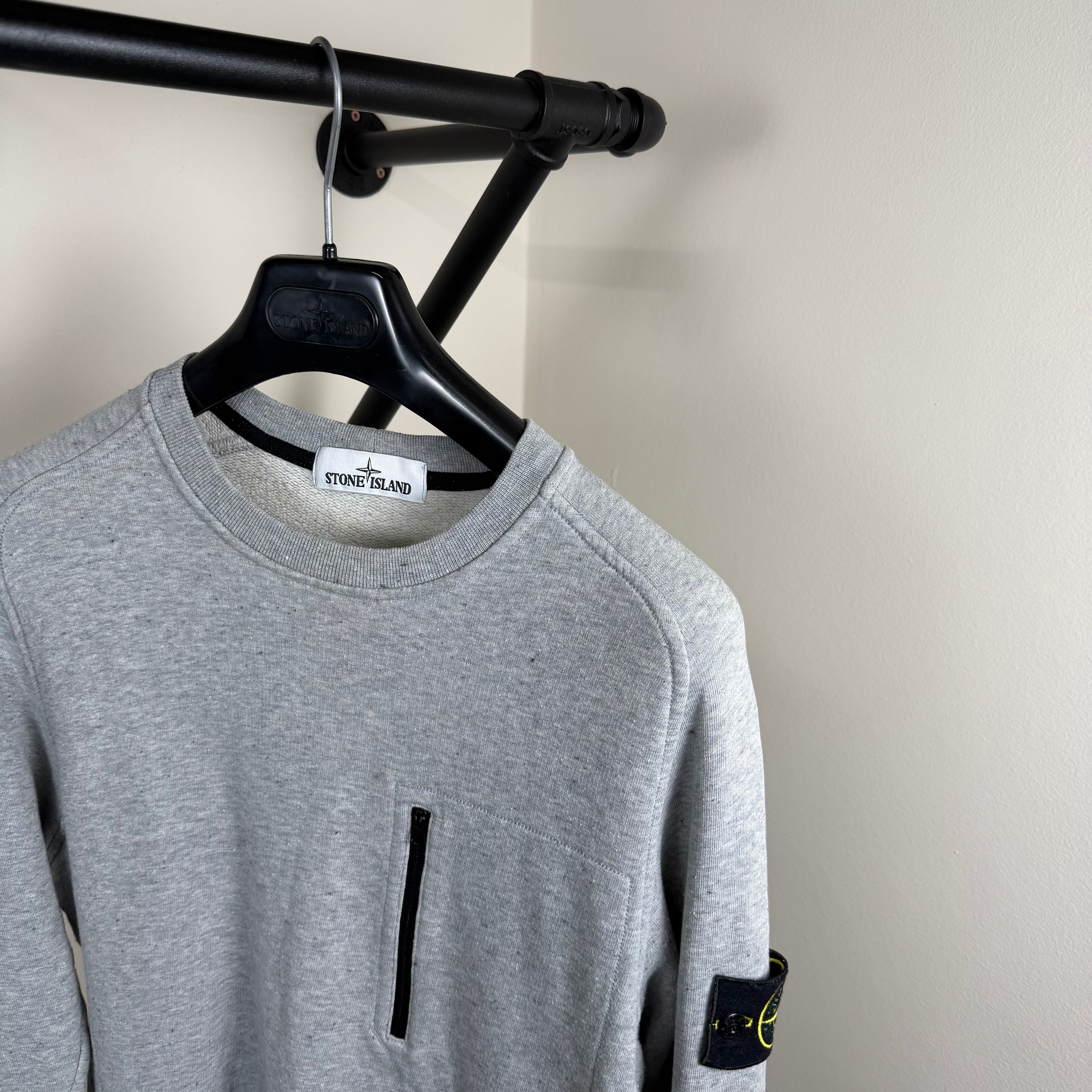 Stone Island Grey Crewneck - Small 19’’
