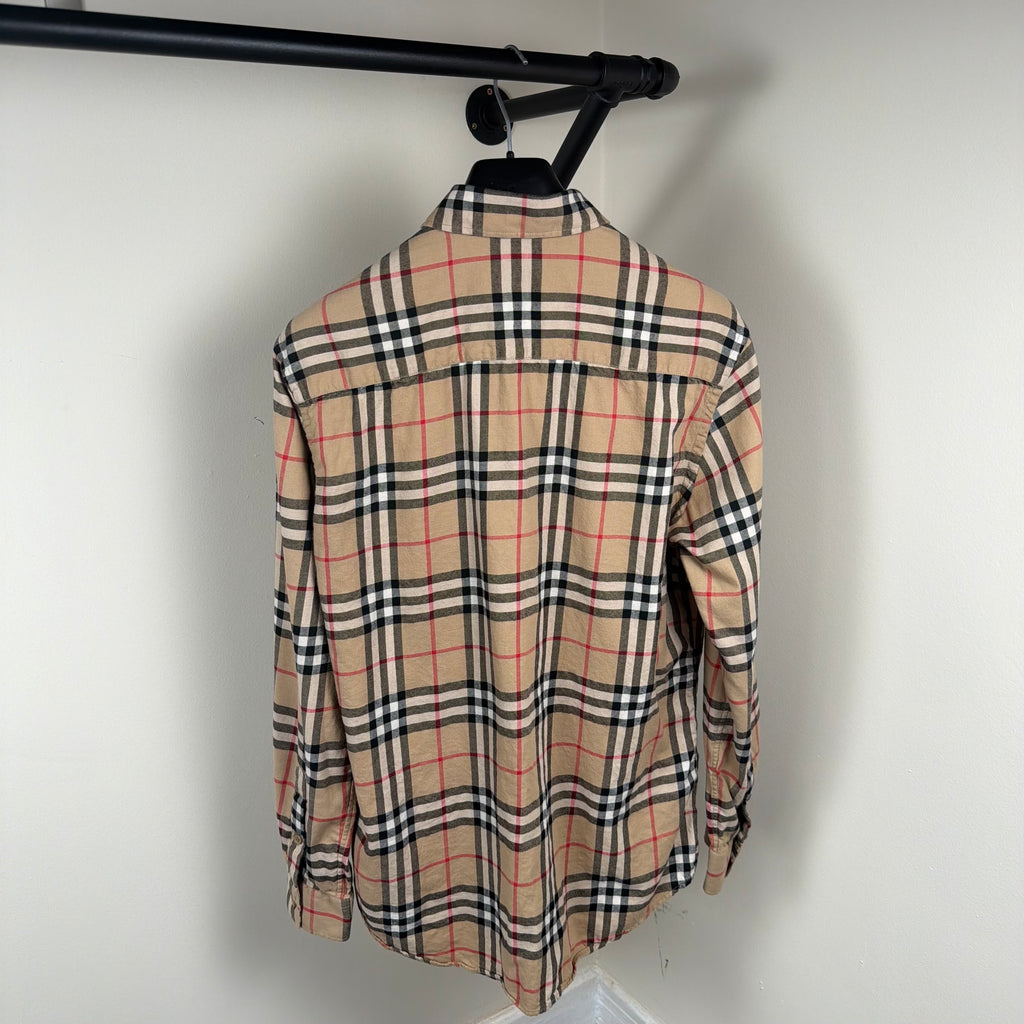 Burberry Nova Check Button Up Shirt - Medium 21.5’’