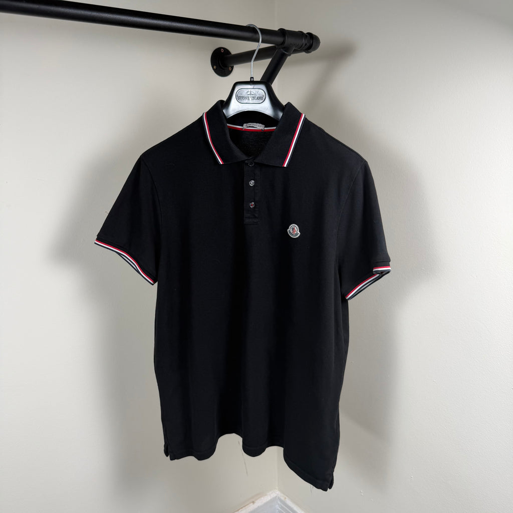 Moncler Black Polo Shirt - M/L 21’’