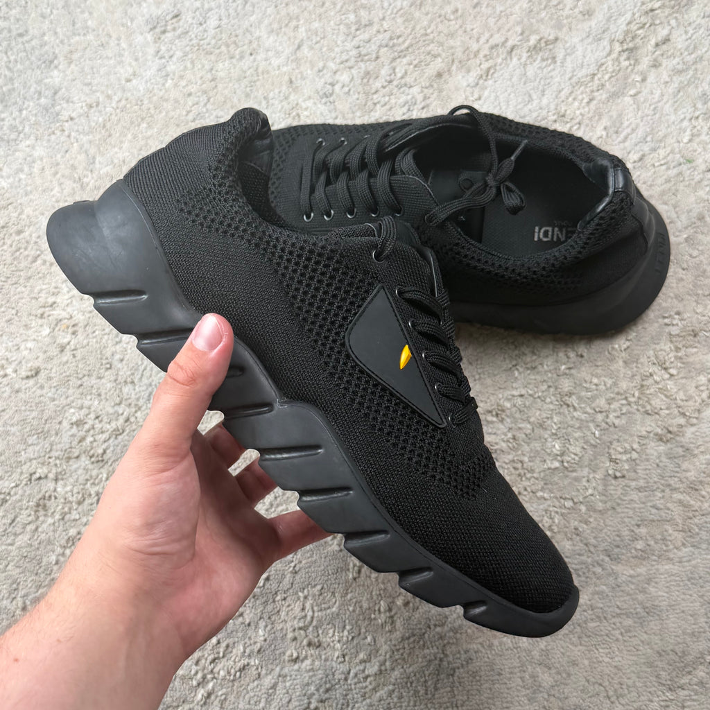 Fendi Bug Eye Black Trainer’s - 8.5/9UK