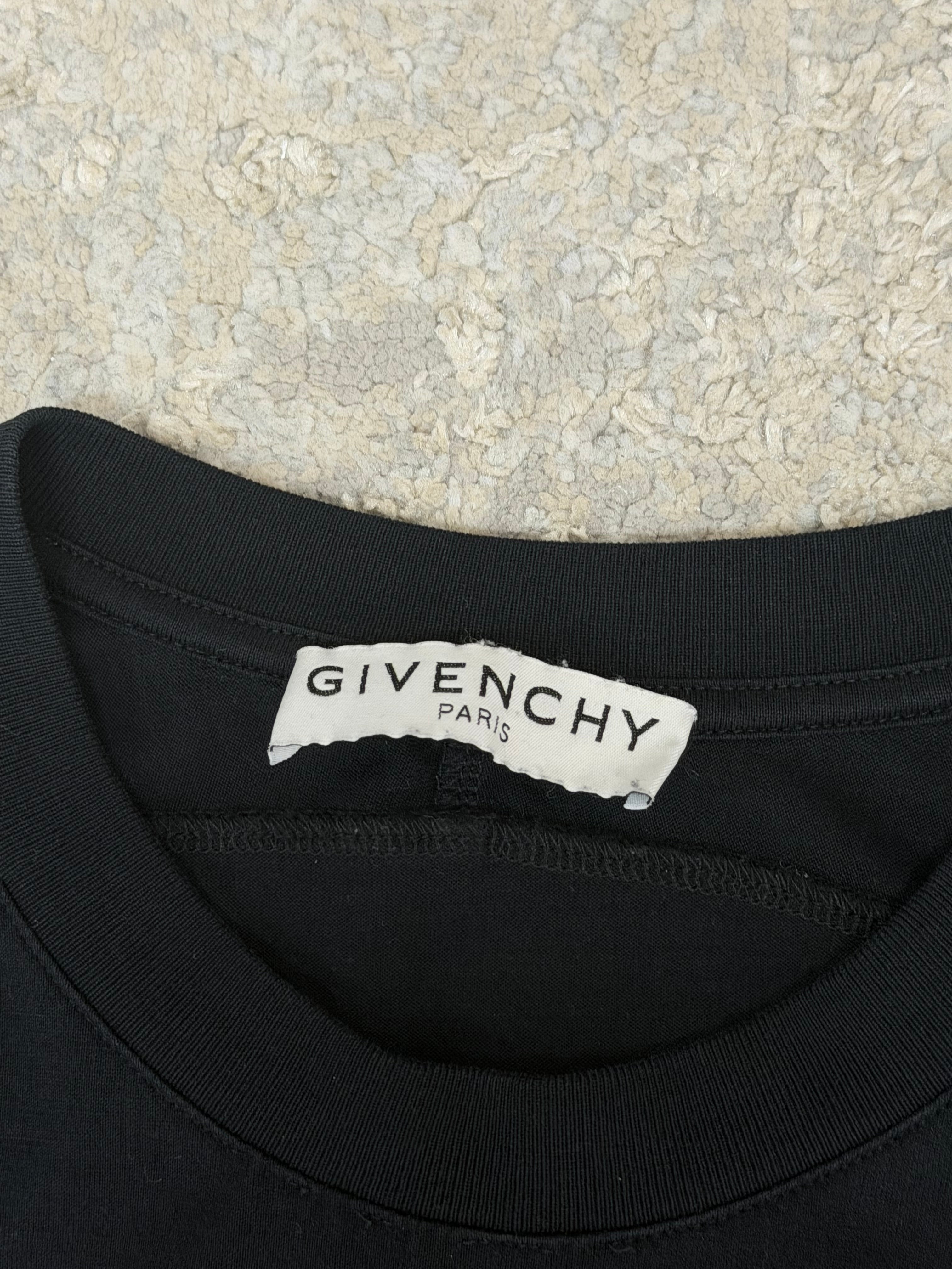 Givenchy Reflective Back Logo T-Shirt - Small 19’’