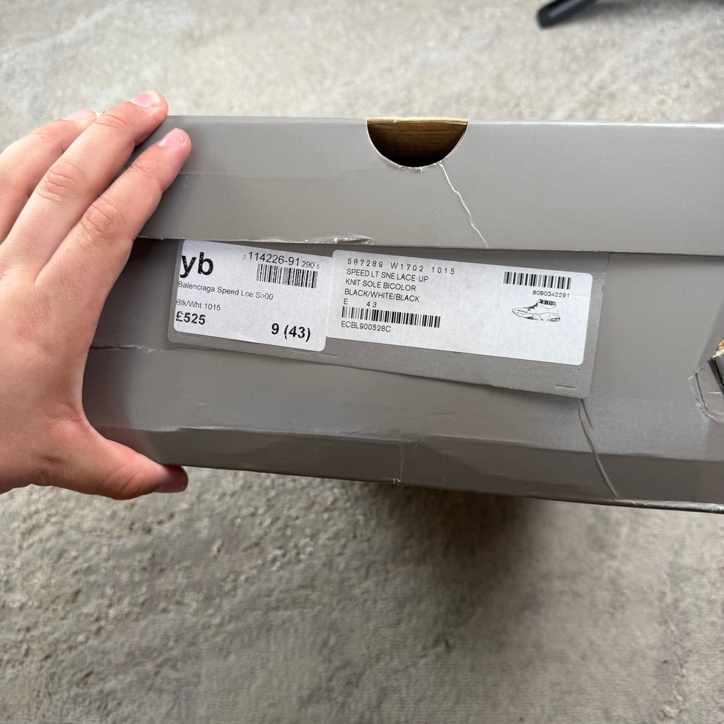 Balenciaga Speed Laced 1.0 Trainer’s - 9UK Fit 10UK