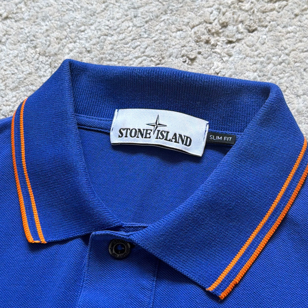 Stone Island Compass Polo Shirt - M/L 20.5’’