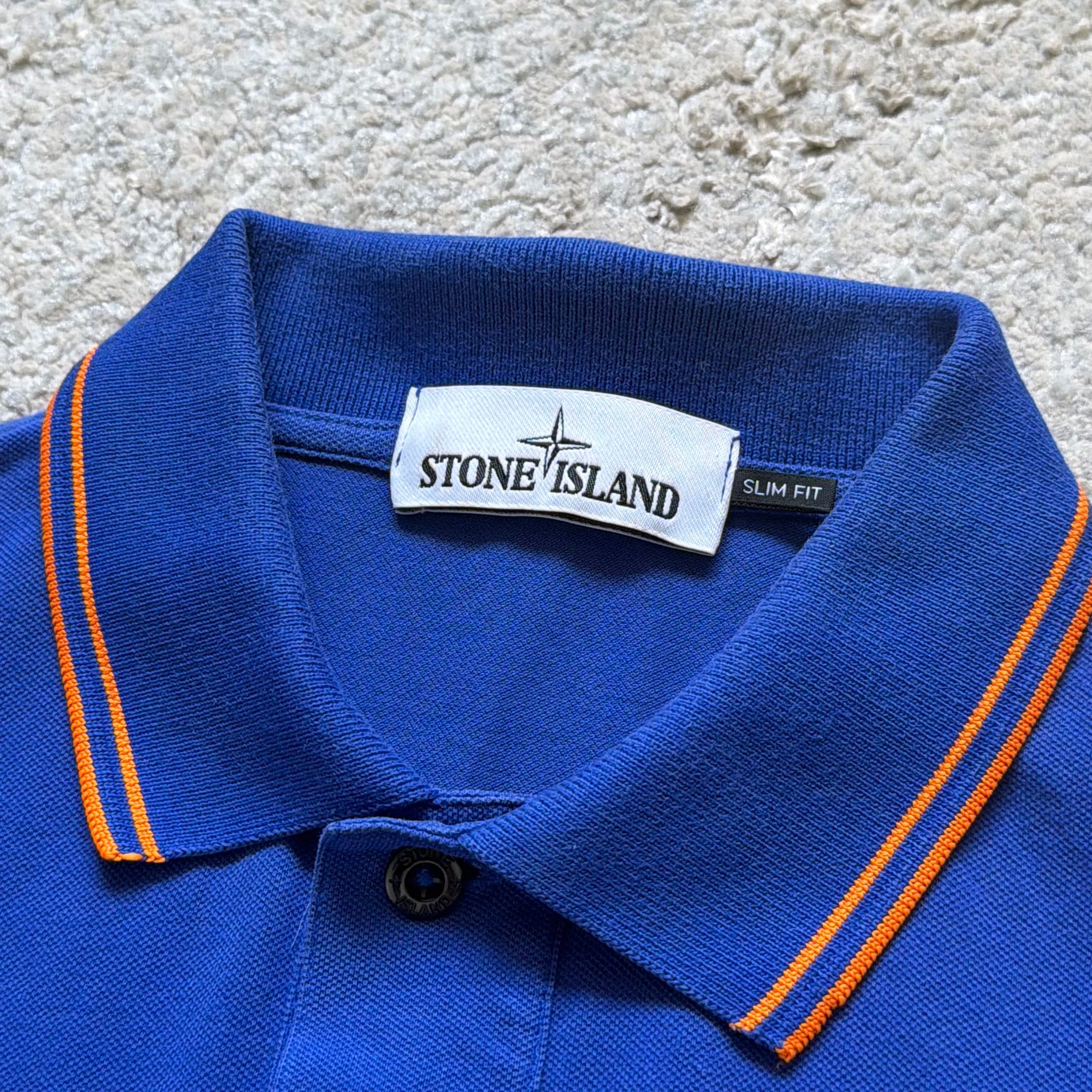 Stone Island Compass Polo Shirt - M/L 20.5’’