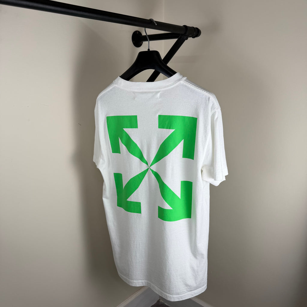 Off White Print T-Shirt - Medium 21’’