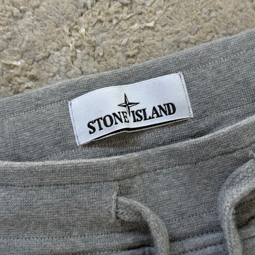 Stone Island Grey Cotten Joggers - Large
