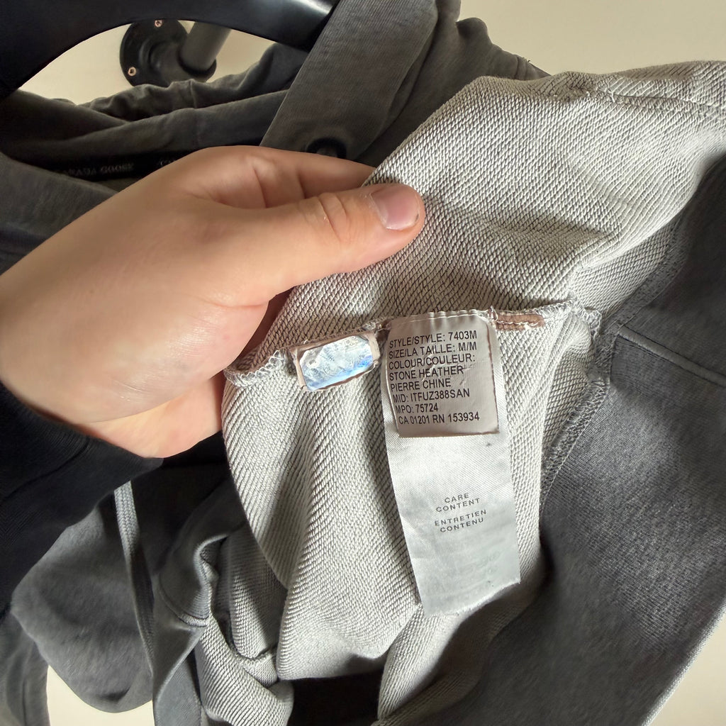 Canada Goose Grey Hoodie - Medium 21’’
