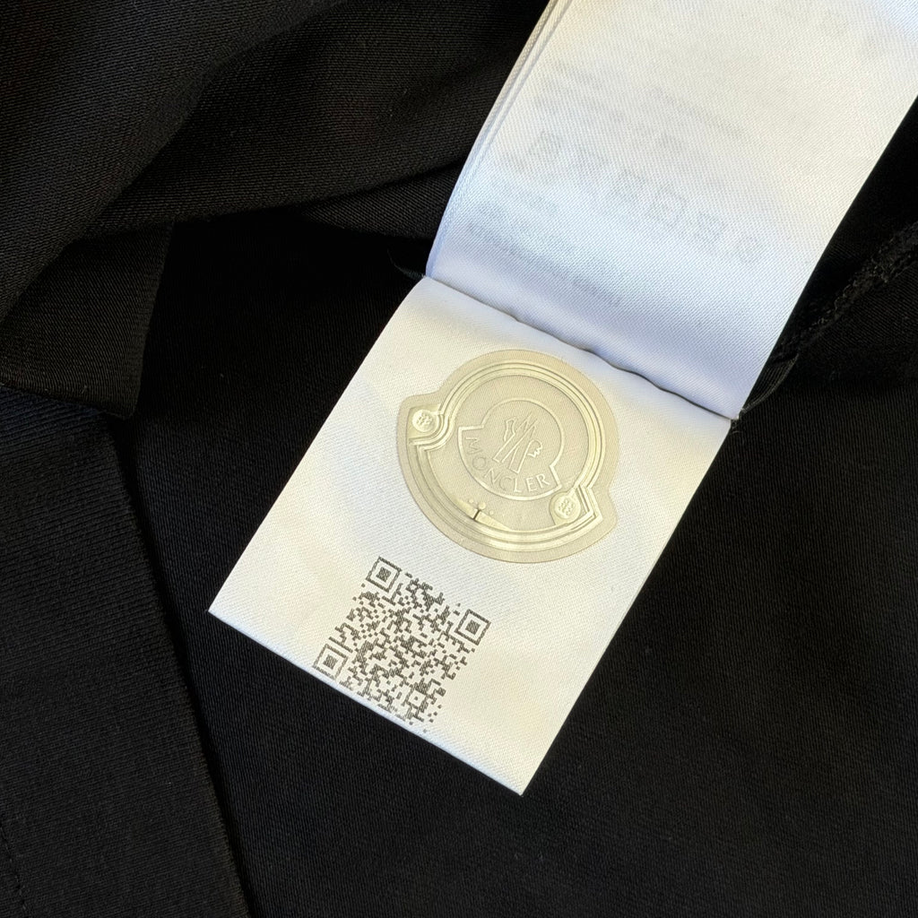 Moncler Black Grenoble T-Shirt - Medium 19.5’’