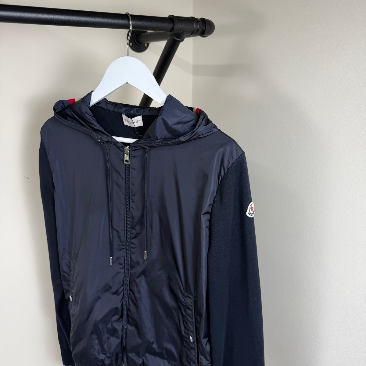 Moncler Cardigan Tricot Navy - Medium 20’’