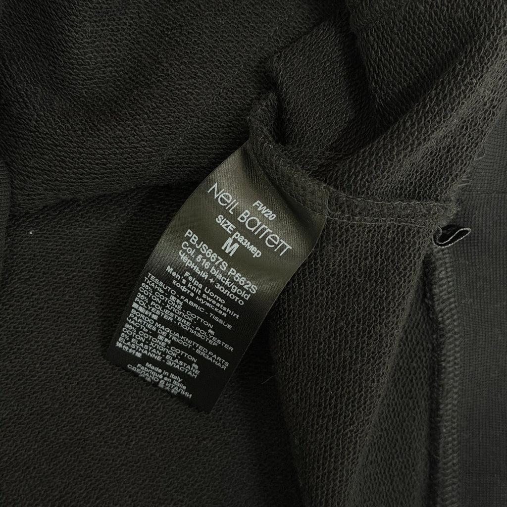 Neil Barrett Gradient Bolt Hoodie - Medium 21’’