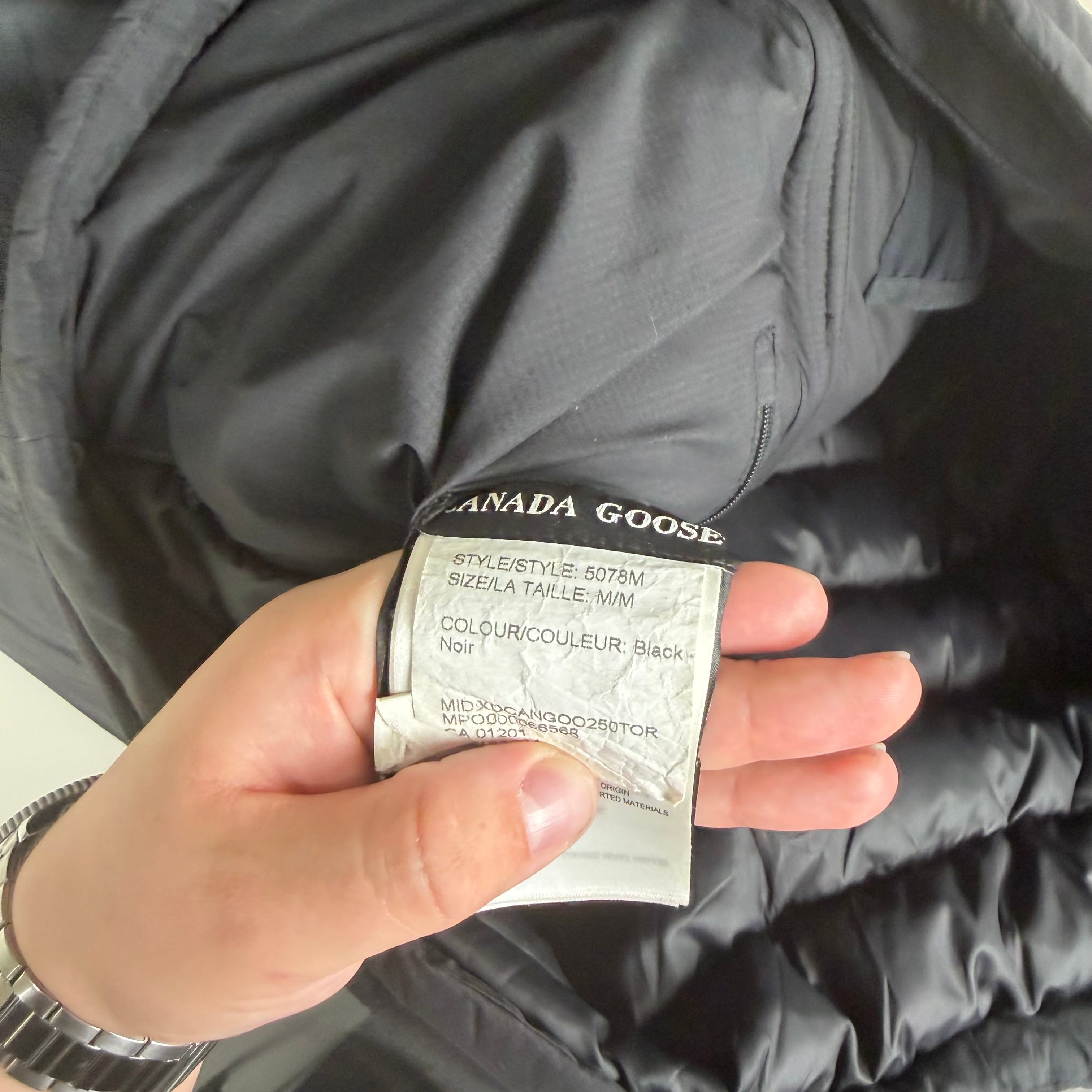 Canada Goose Lodge Jacket - Medium 20.5’’