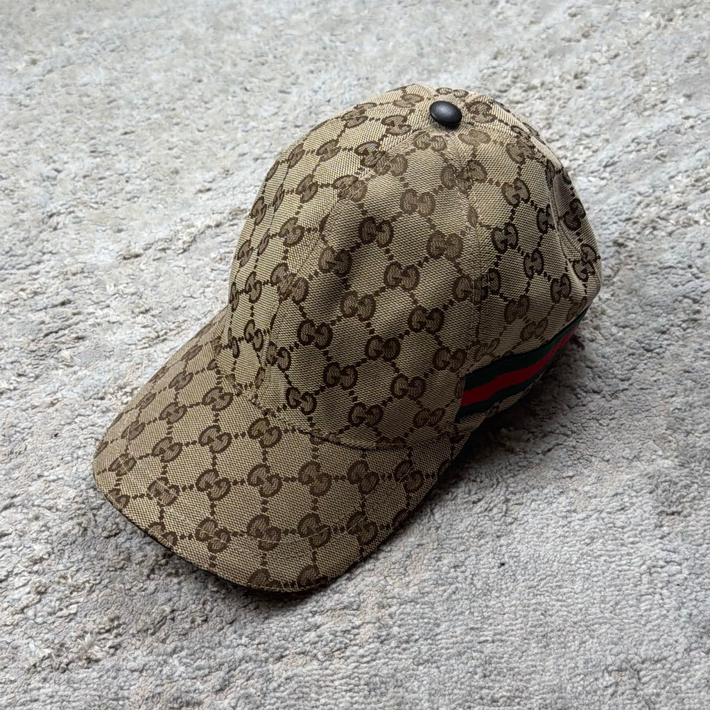 Gucci GG Baseball Cap Biege - Medium (58cm)