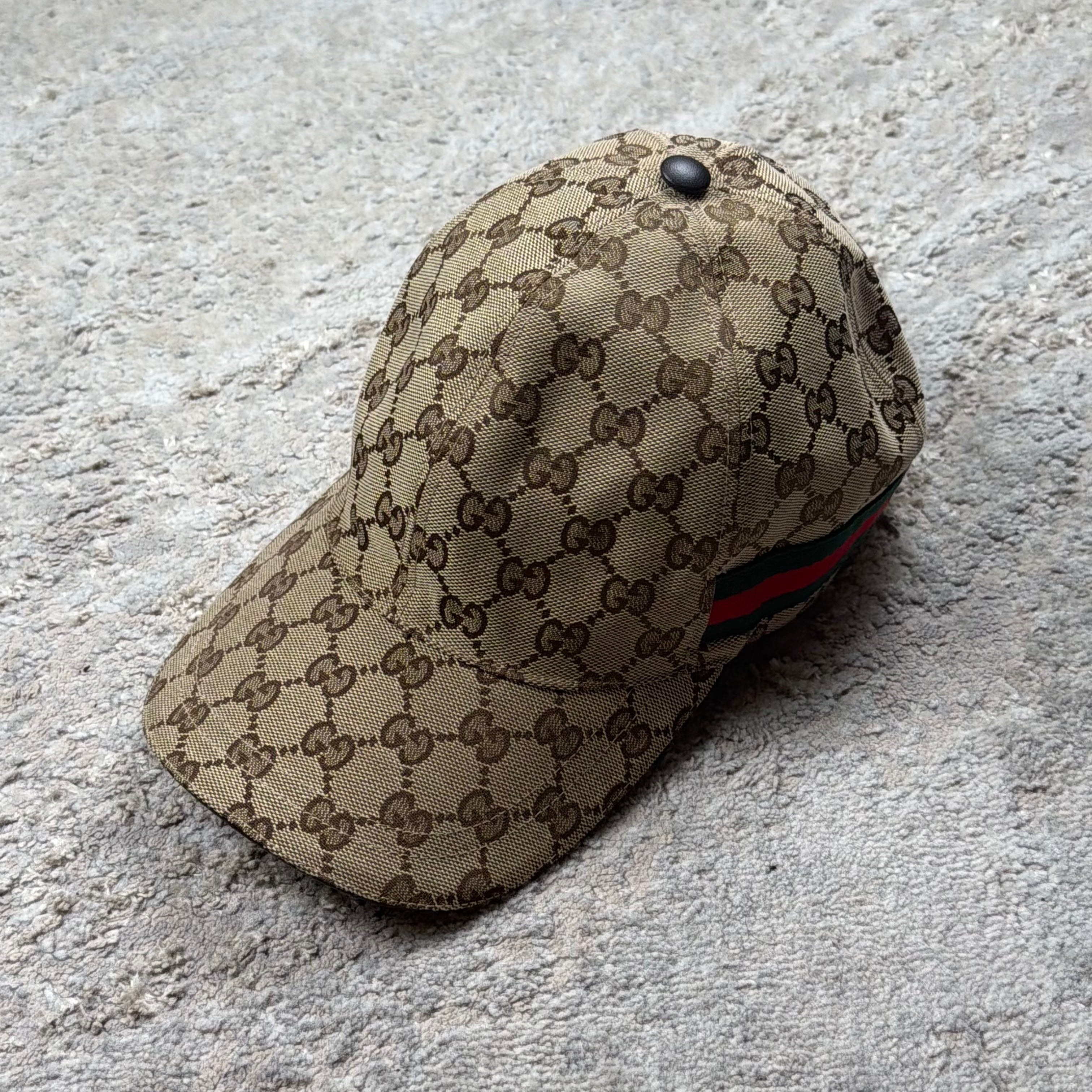 Gucci GG Baseball Cap Biege - Medium (58cm)