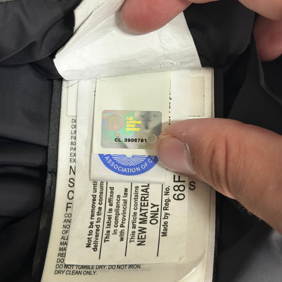 Canada Goose Grey Chateau Parka - Small 21’’