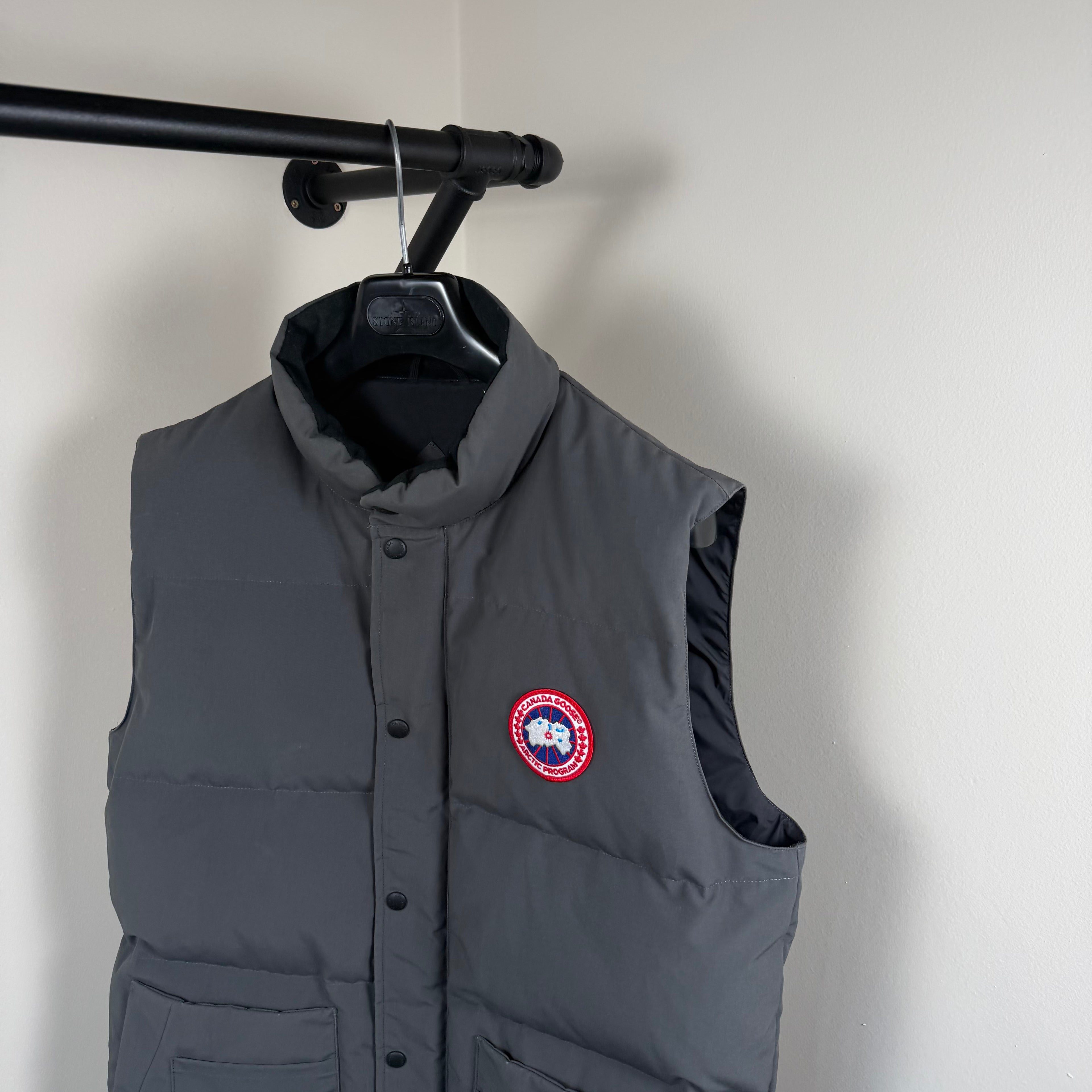 Canada Goose Grey Garson Vest - Large 23’’