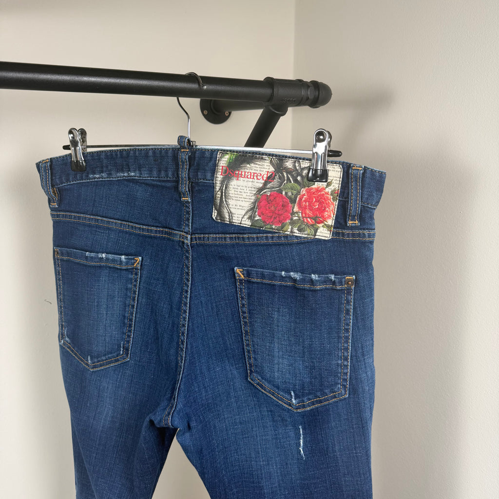 Dsqaured2 Blue Denim Jeans - 34W