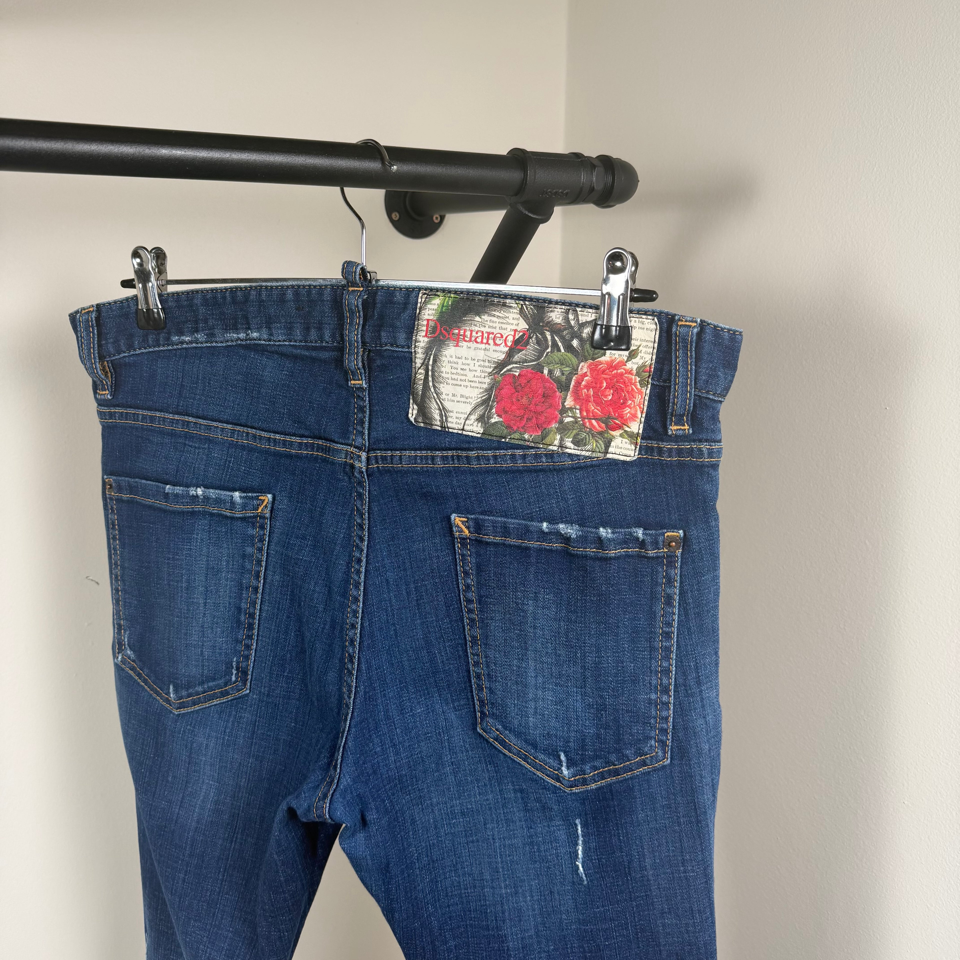 Dsqaured2 Blue Denim Jeans - 34W