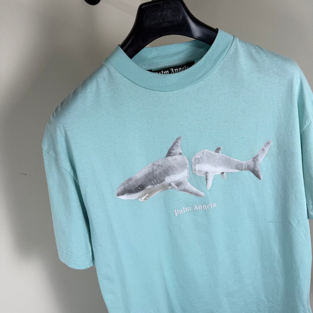Palm Angels Shark T-Shirt - Medium 21’’