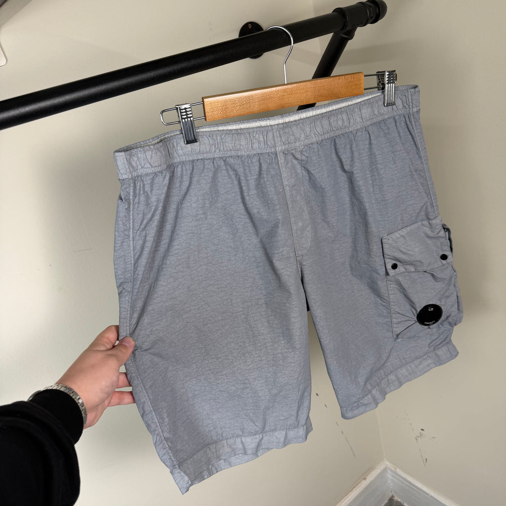 C.P Company Grey Lens Swimming Shorts - Large (50)