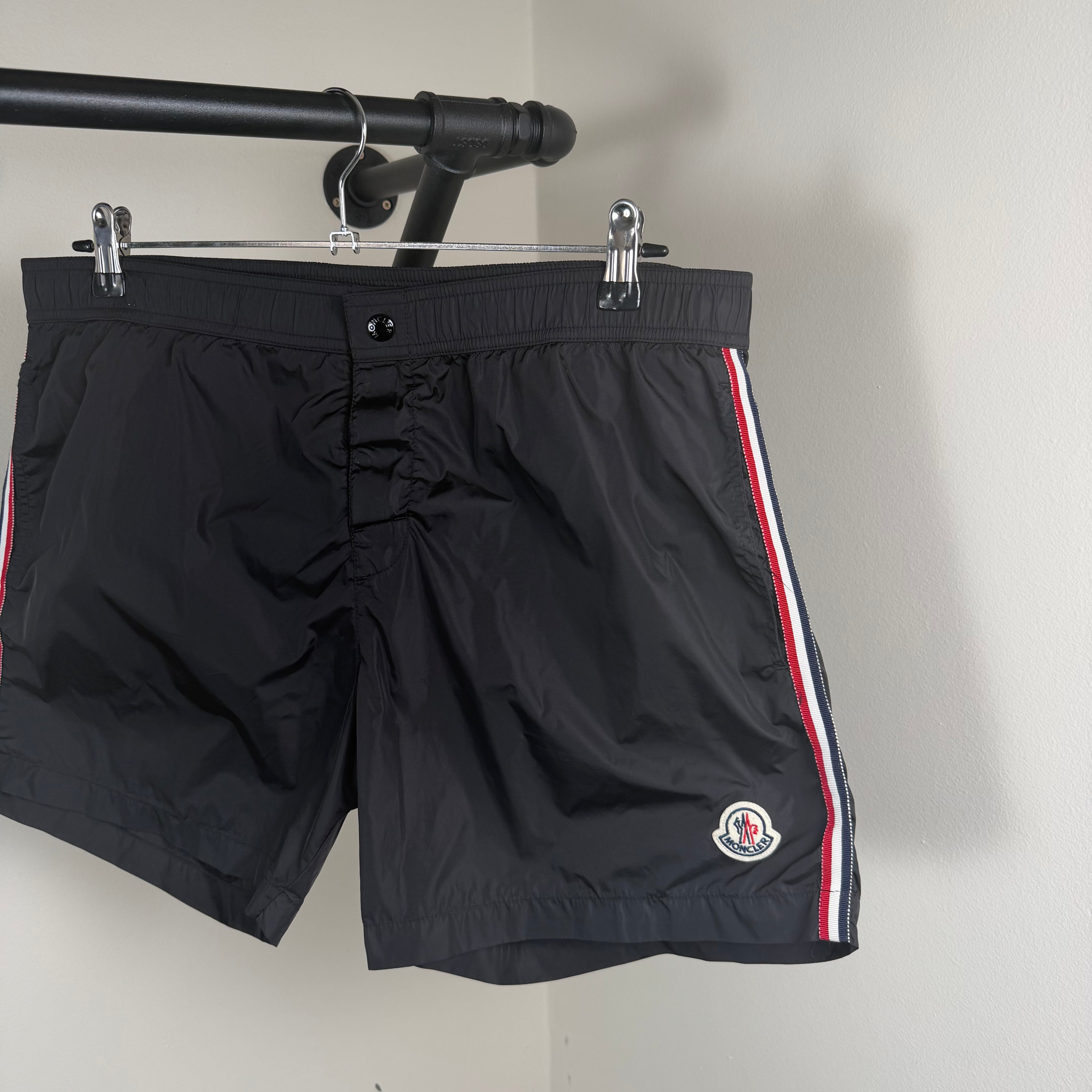 Moncler Black Swimming Shorts - Large