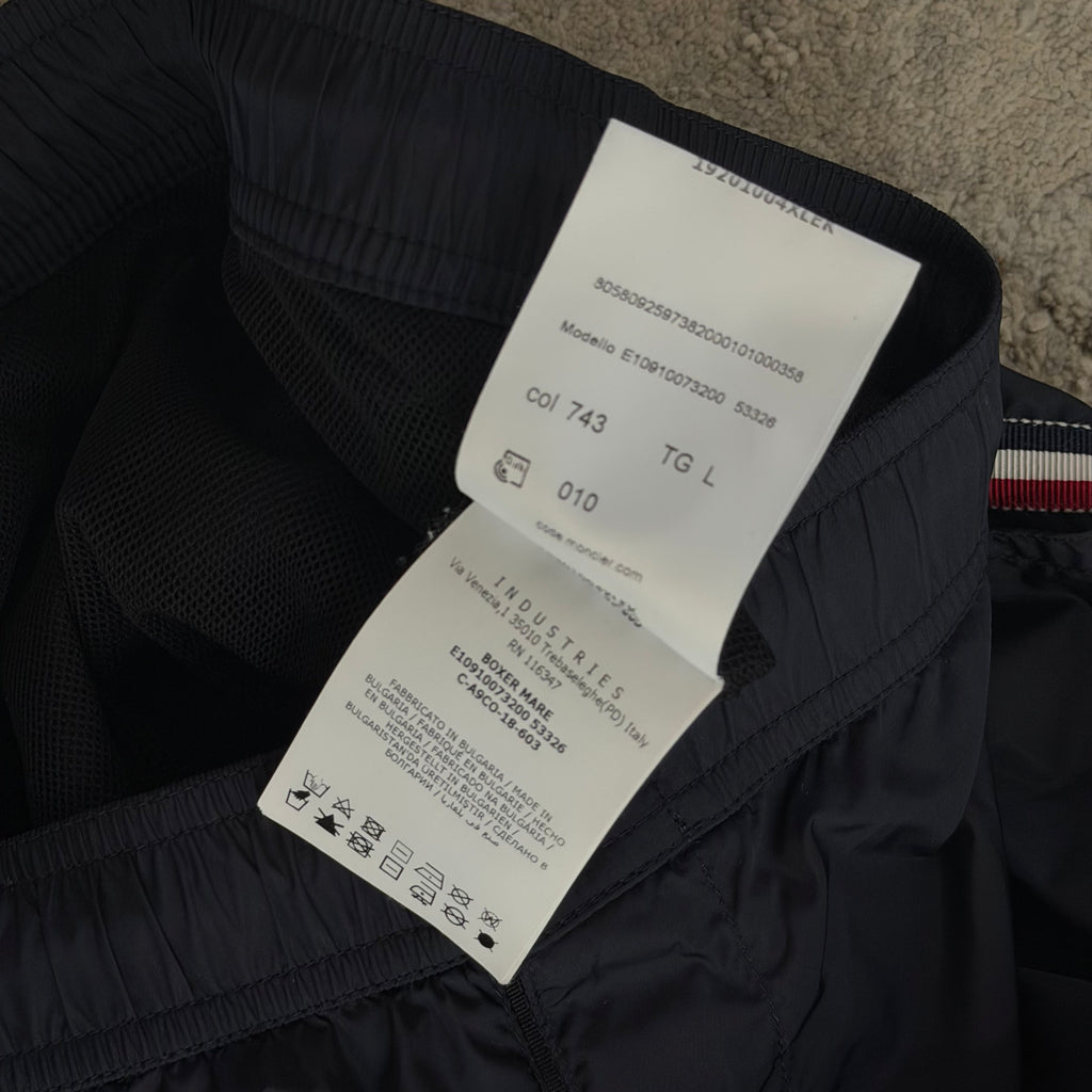 Moncler Navy Swimming Shorts - Medium