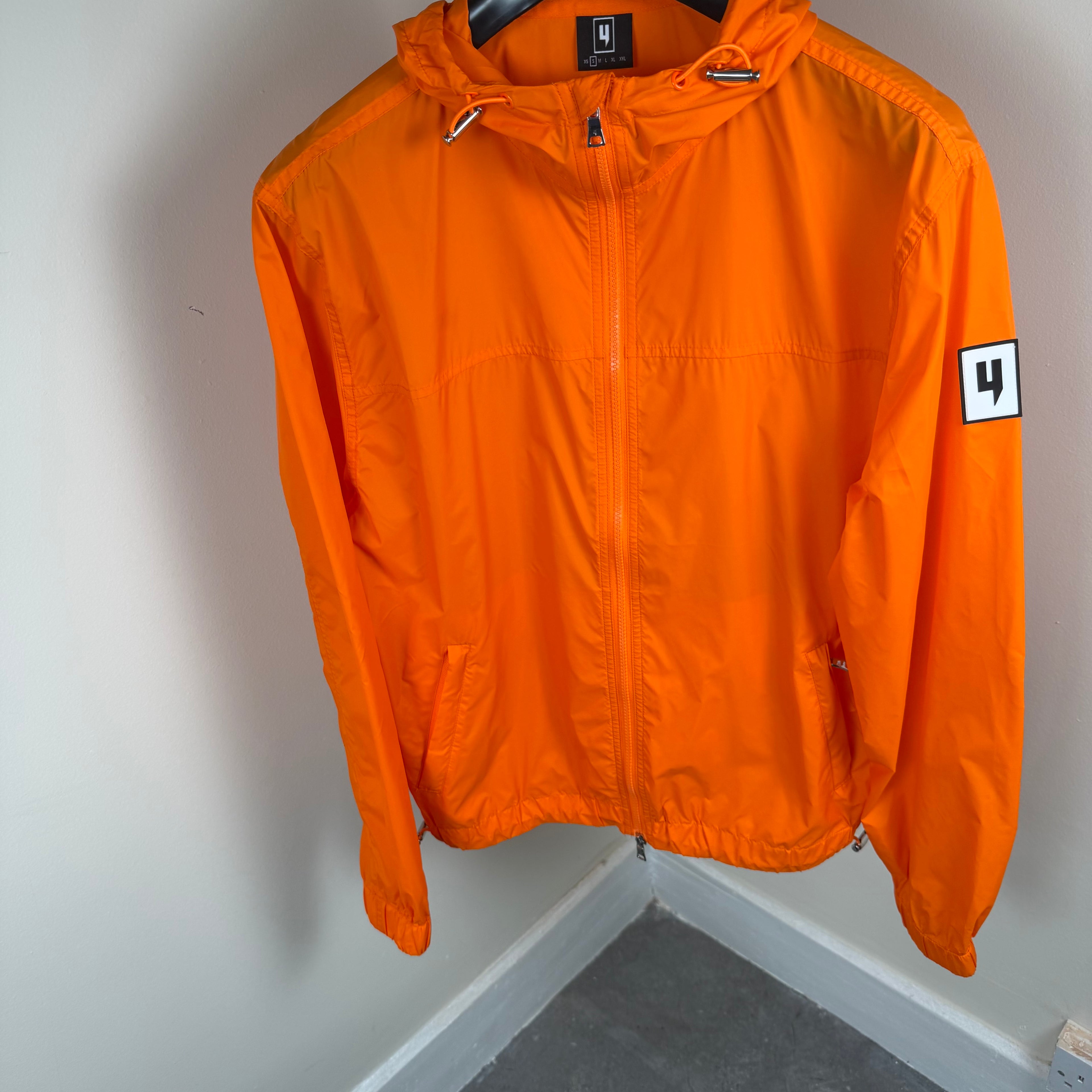 YELIR World Orange Windbreaker - S/M 21.5’’