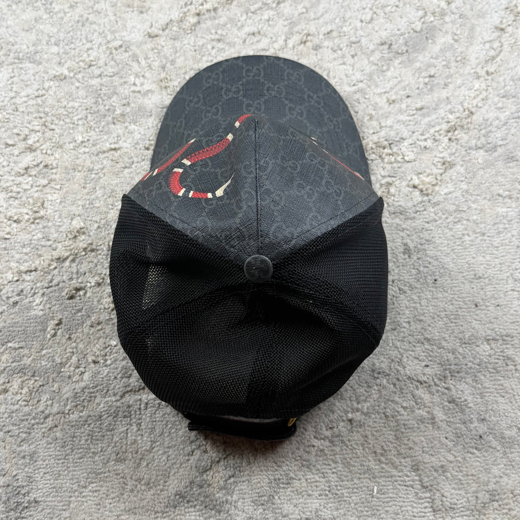 Gucci Kingsnake GG Canvas Hat - Large (59cm)